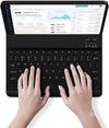 Premium Leather Case with Wireless Keyboard (English/Arabic)