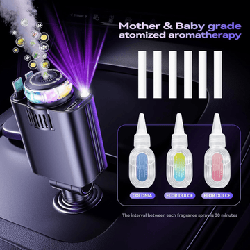 5-in-1 Starlight Car Charger