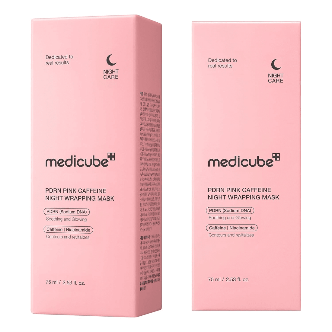 Medicube Wrapping Mask PDRN Caffeine Overnight Peel Off Facial Mask
